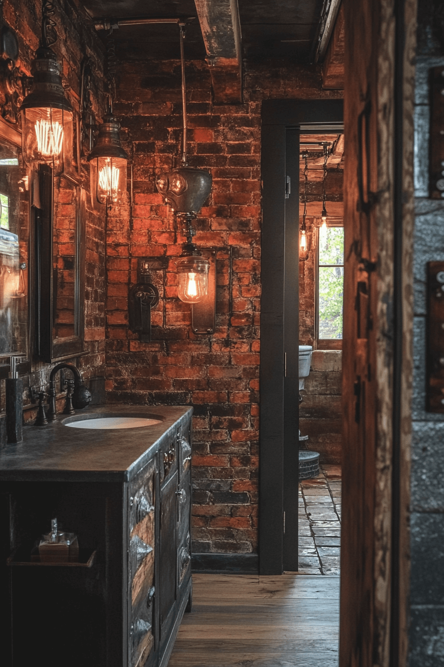 industrial bathroom ideas