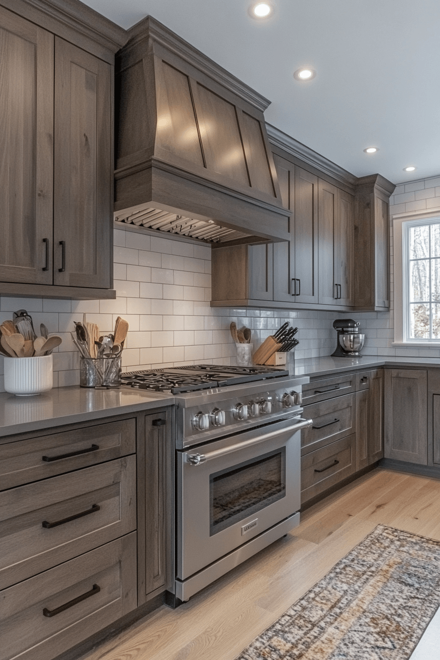 moody cottage kitchen