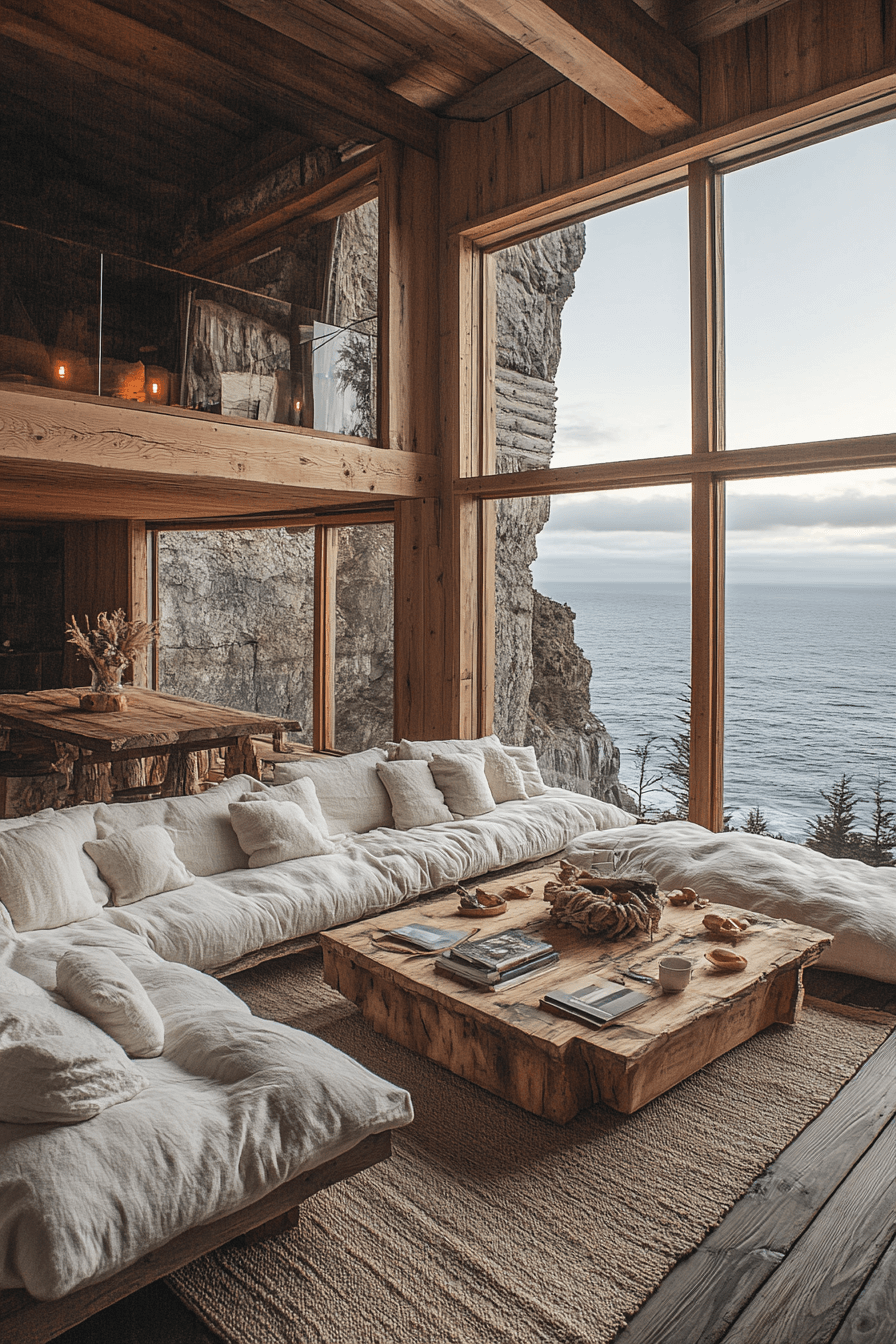 old cabin interior