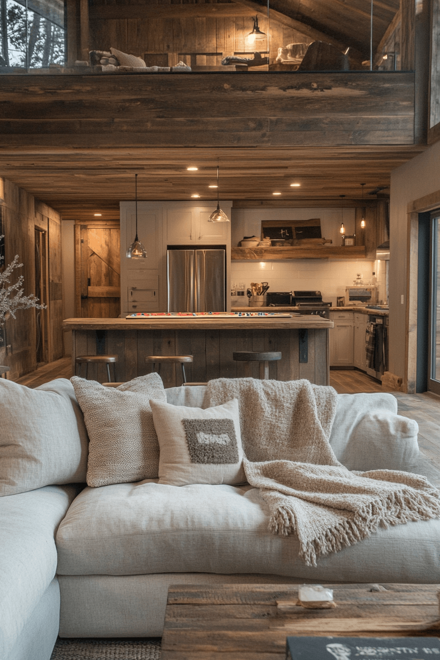 cabin living room