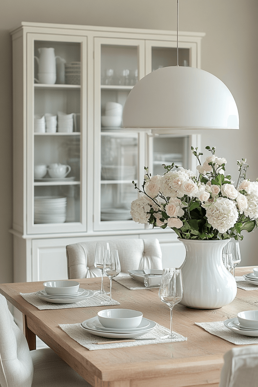 modern victorian dining room