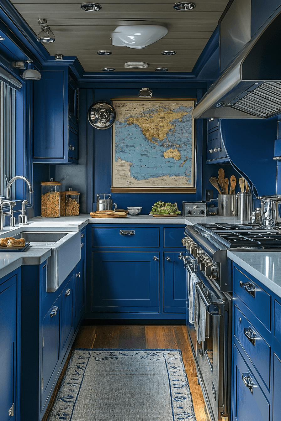 old cabin interior kitchen