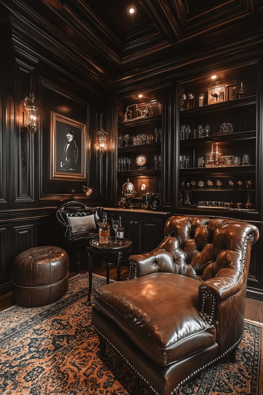 moody vintage bedroom