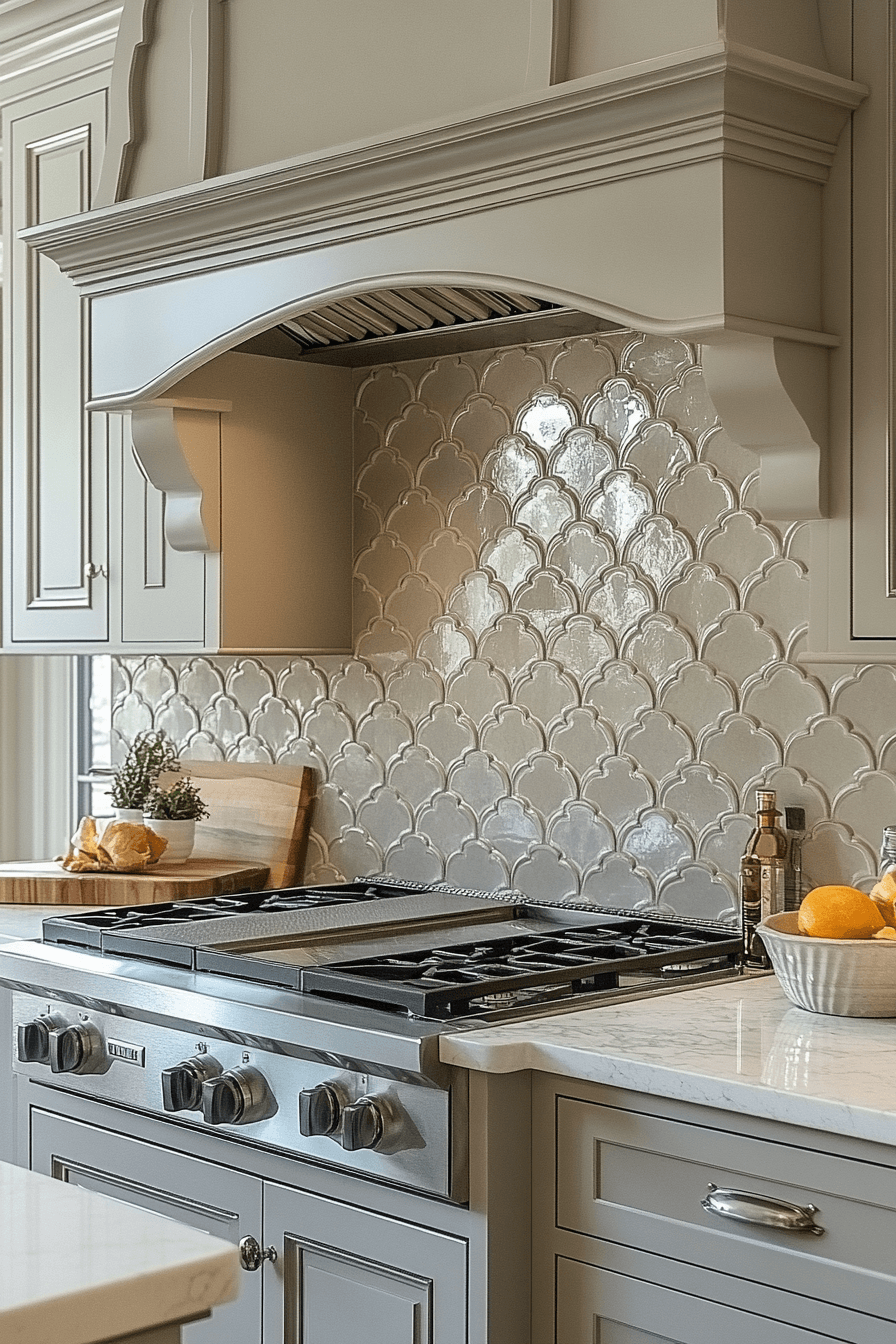 neoclassical kitchen
