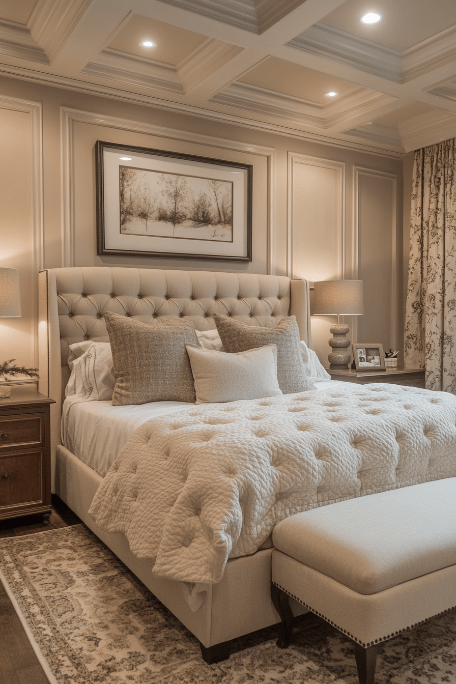 modern victorian bedroom