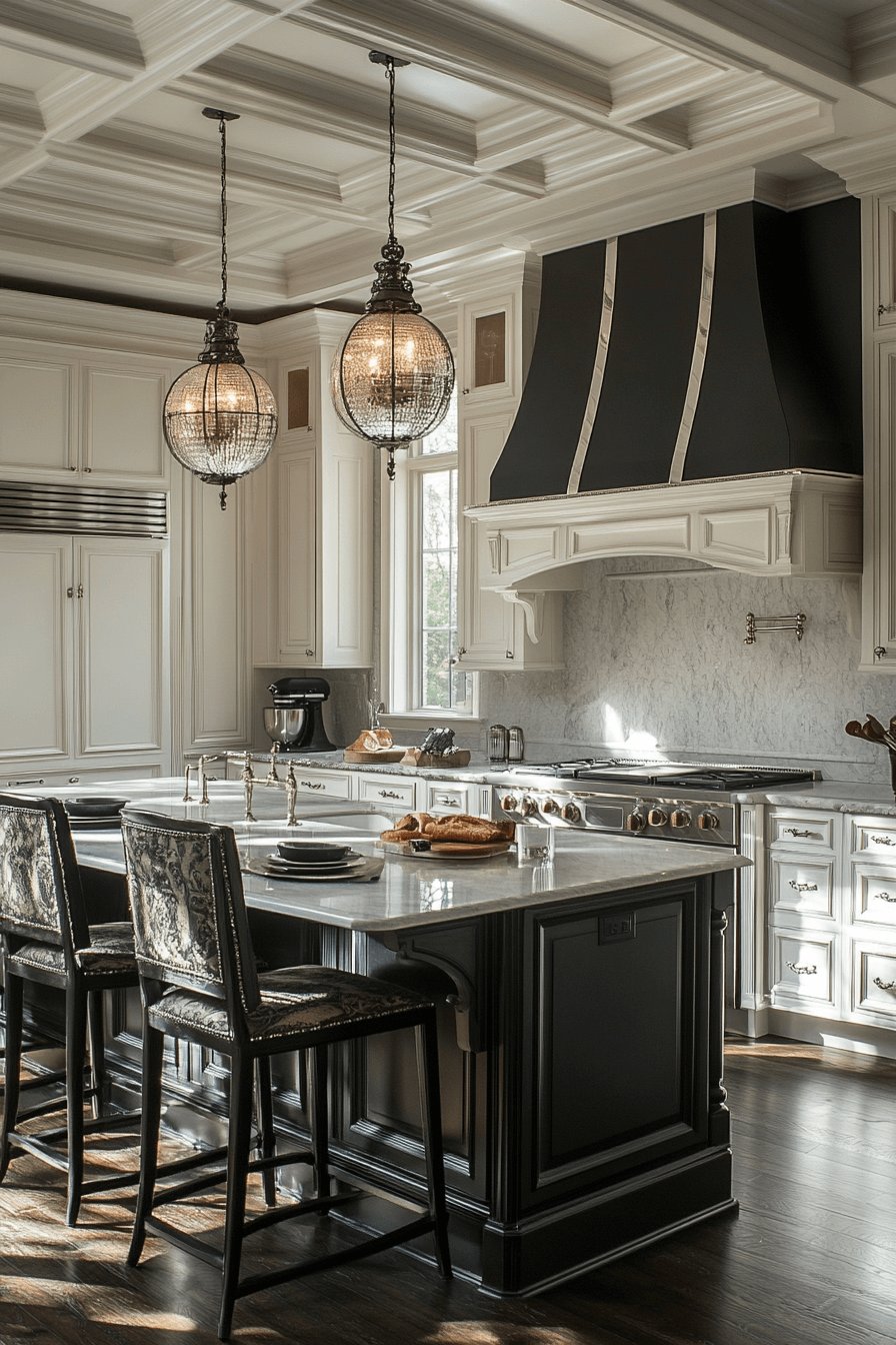 modern victorian kitchen
