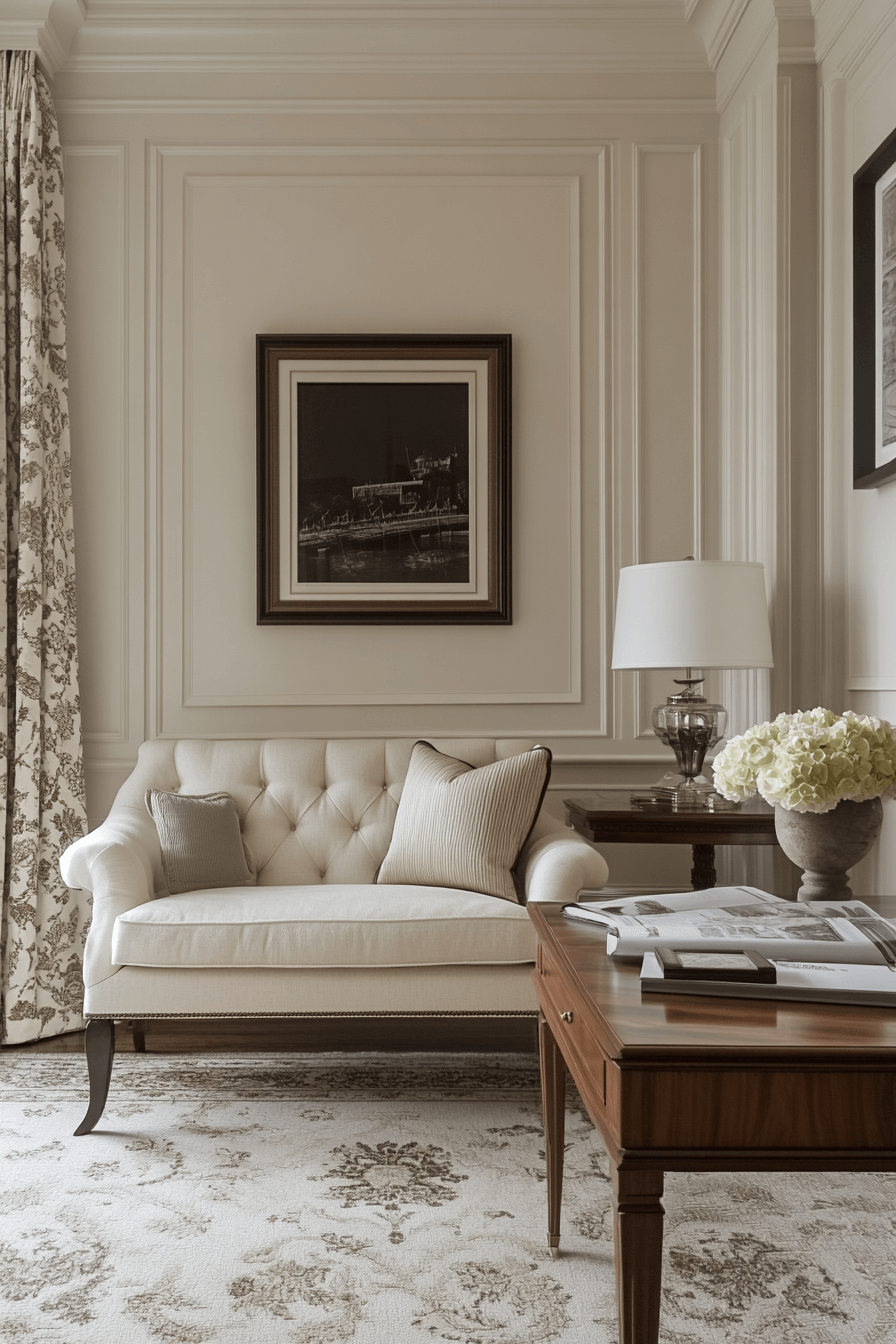 modern vintage interior