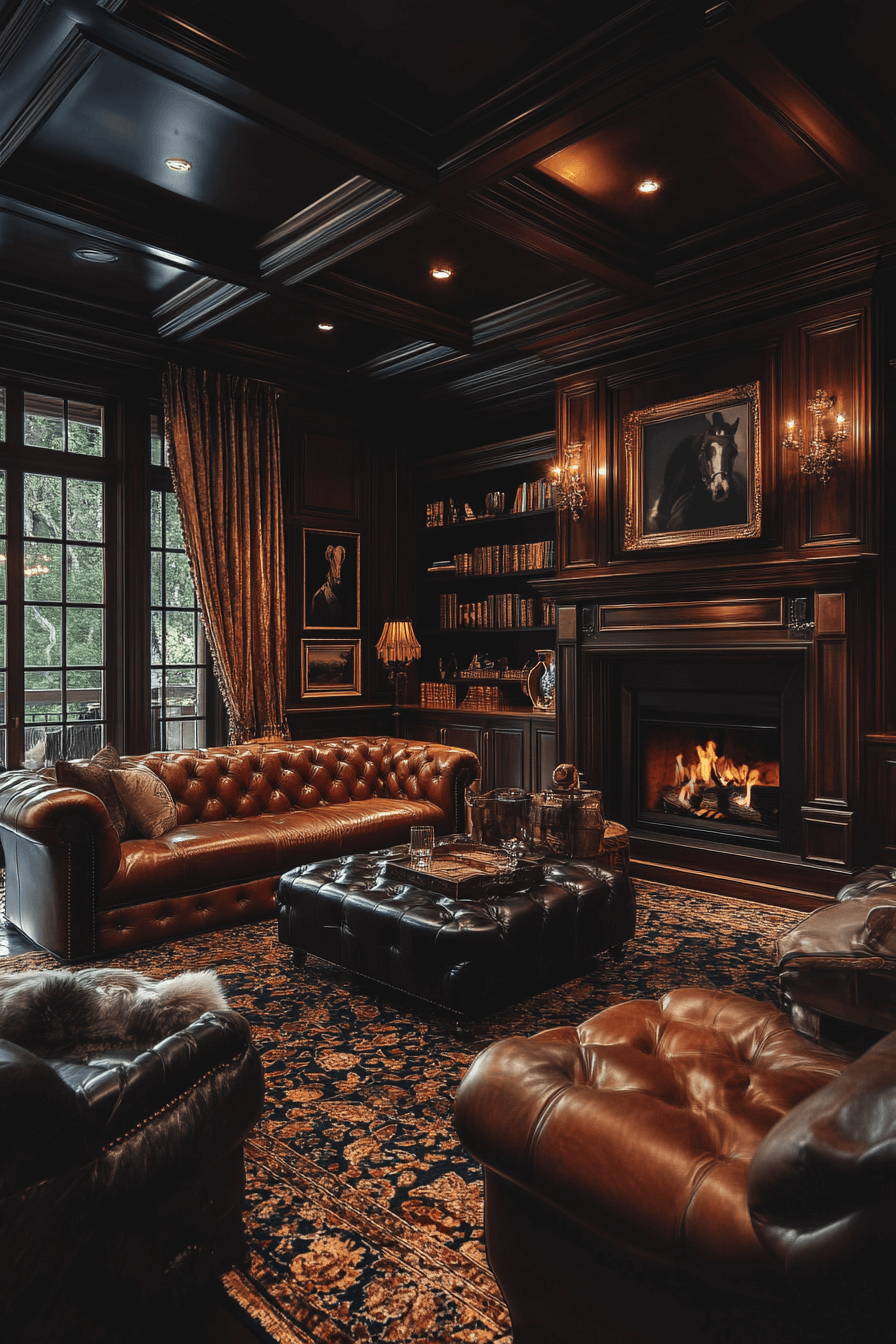 brown living room decorating ideas