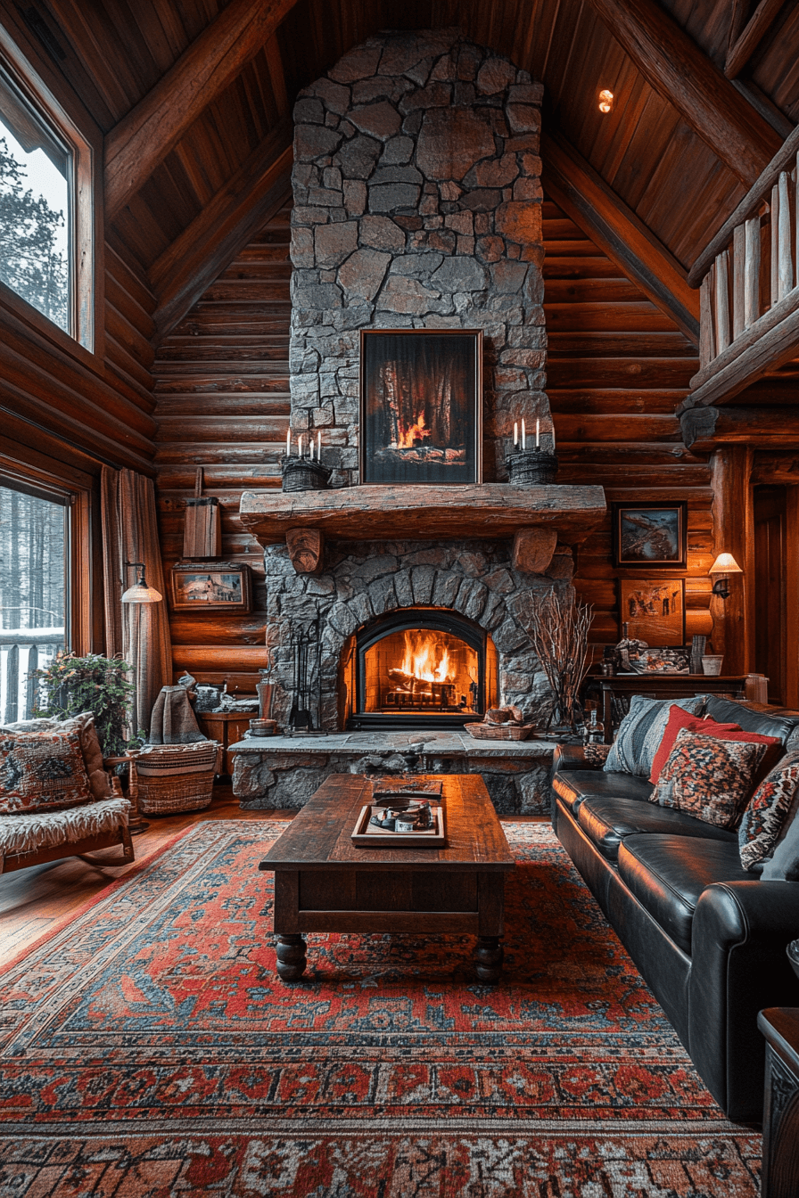 cabin living room