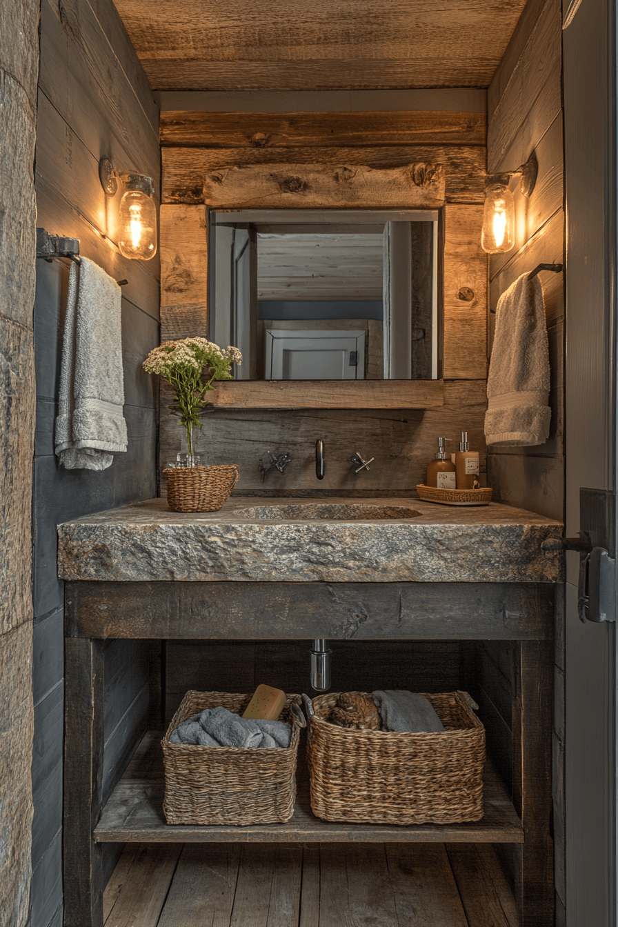 cabin bathroom