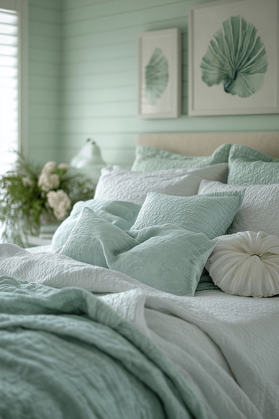 coastal cottage bedroom