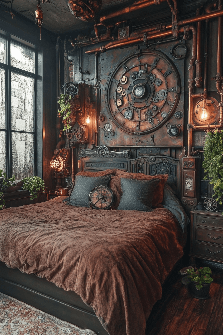 industrial bedroom design