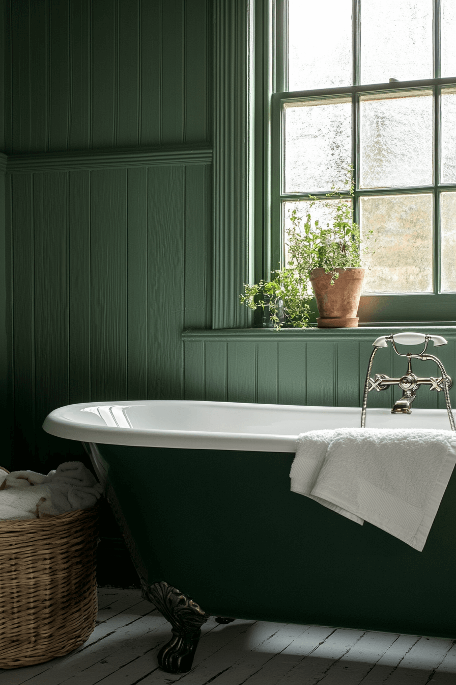 modern victorian bathroom