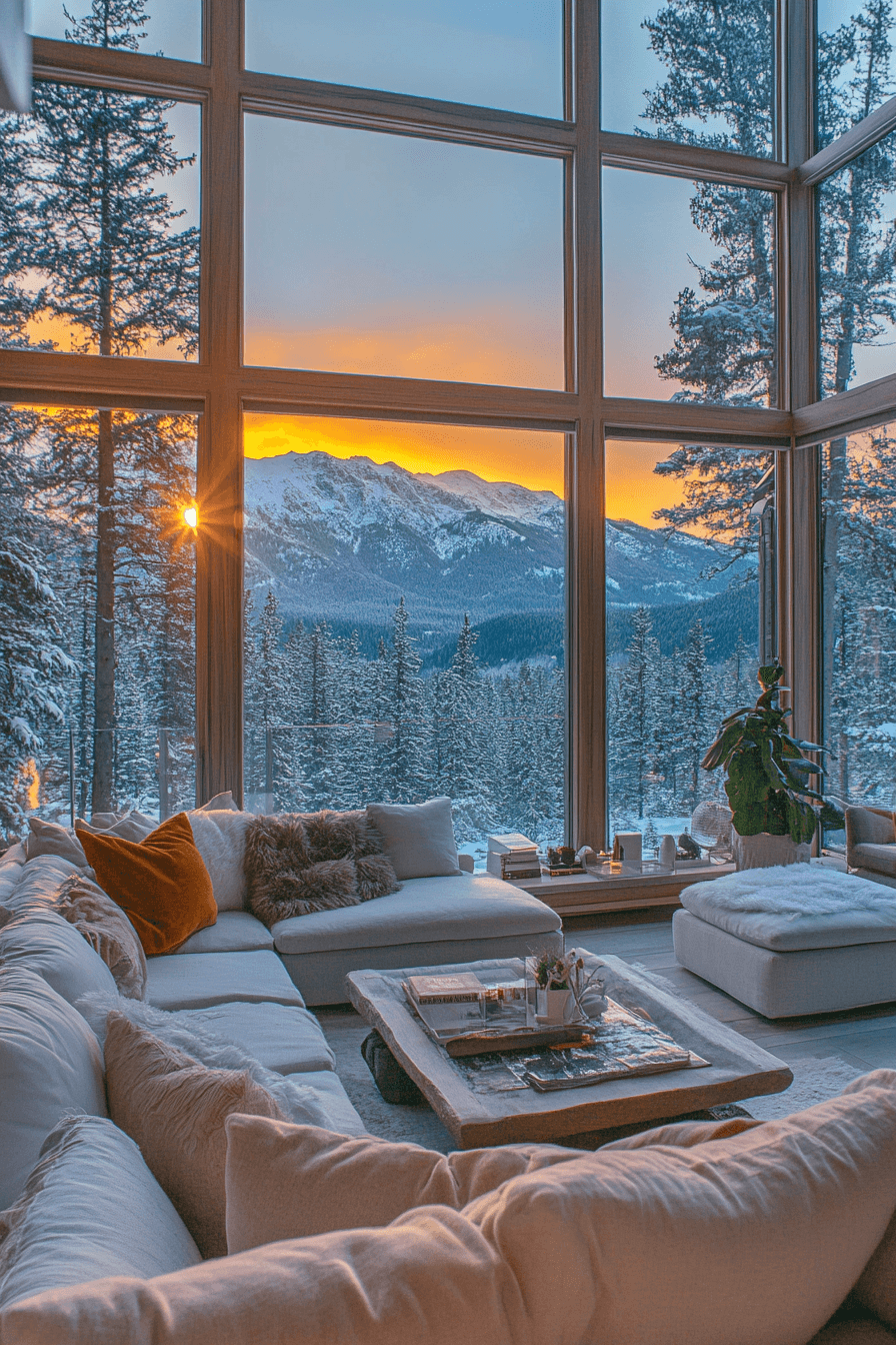 cabin living room