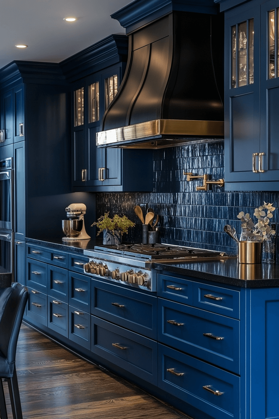 dark kitchen aesthetic