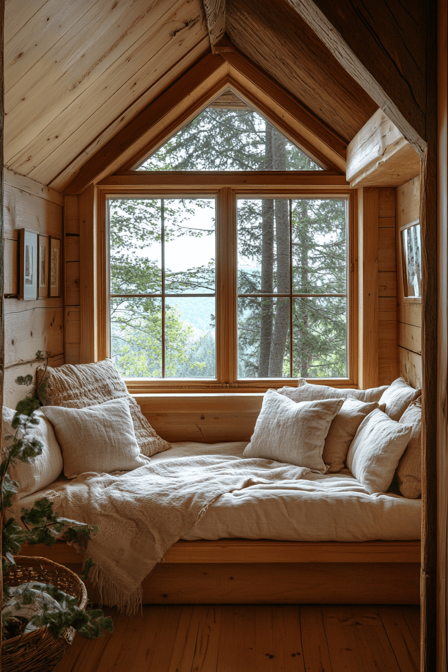 old cabin interior