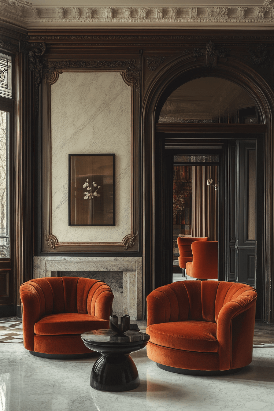modern vintage interior