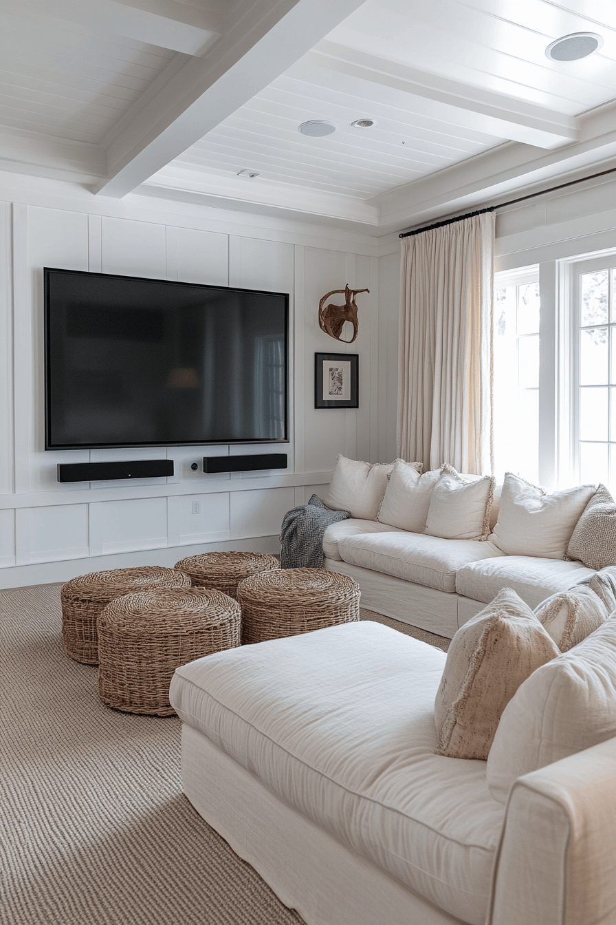 coastal cottage living room