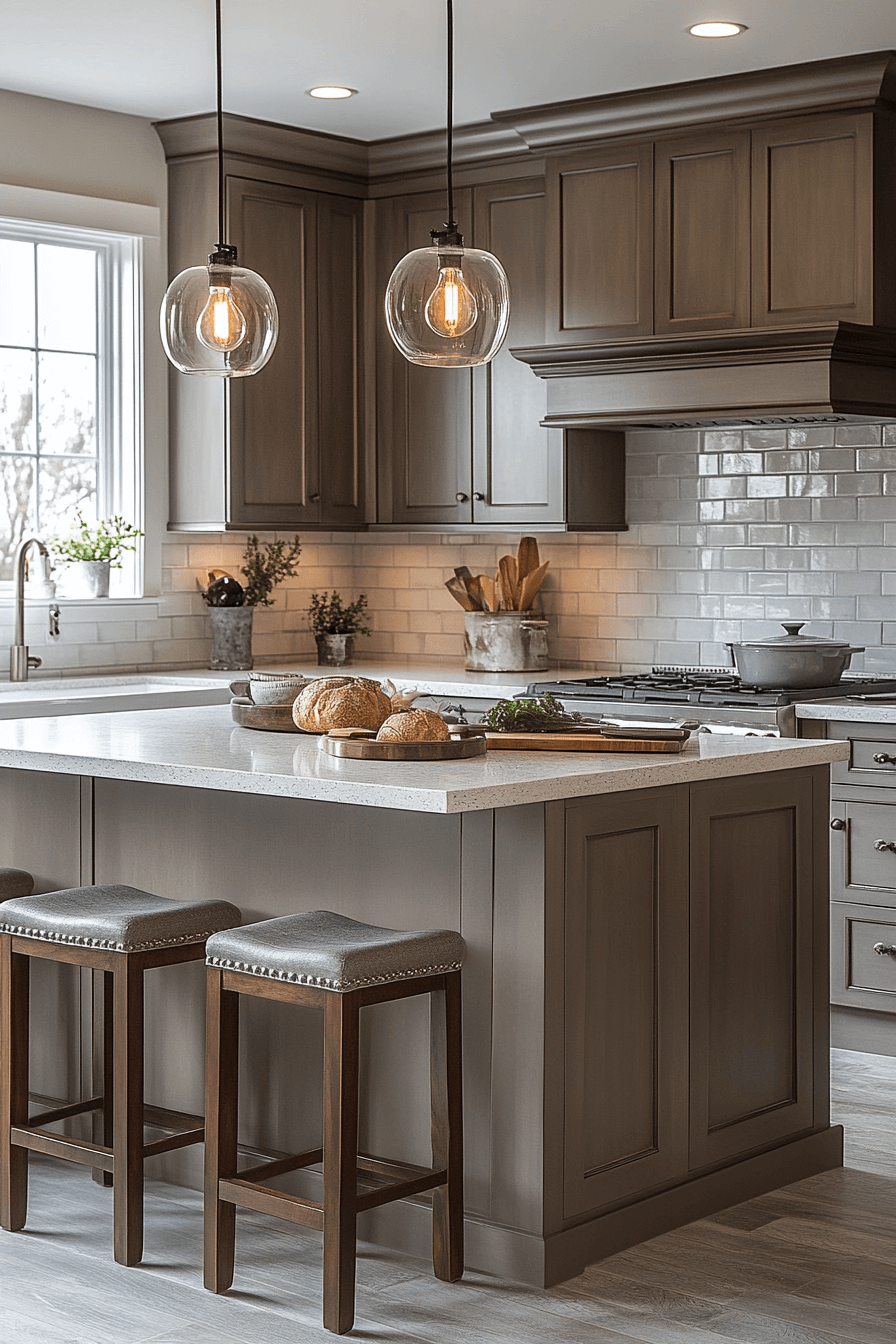 moody cottage kitchen