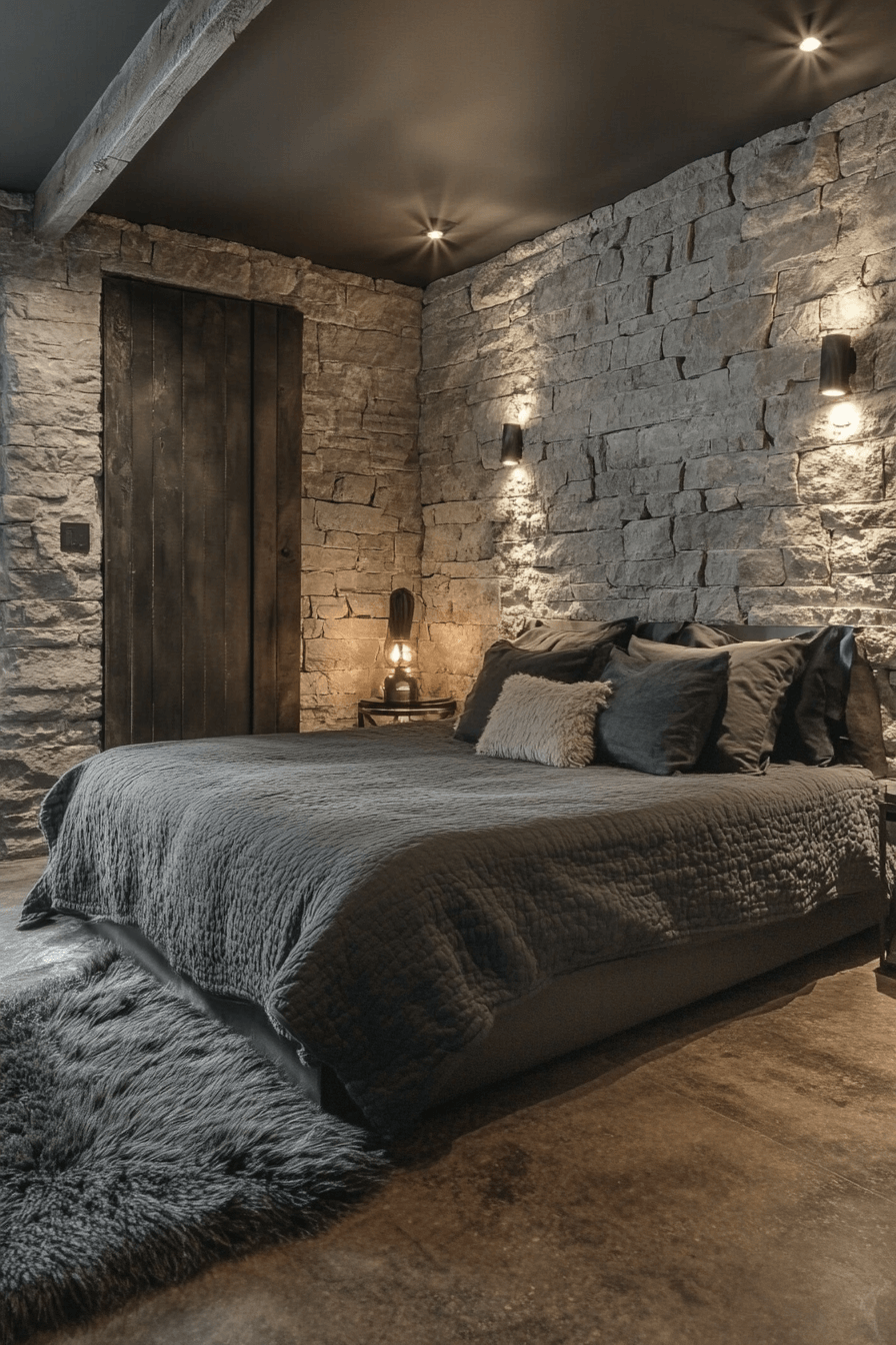 industrial bedroom design