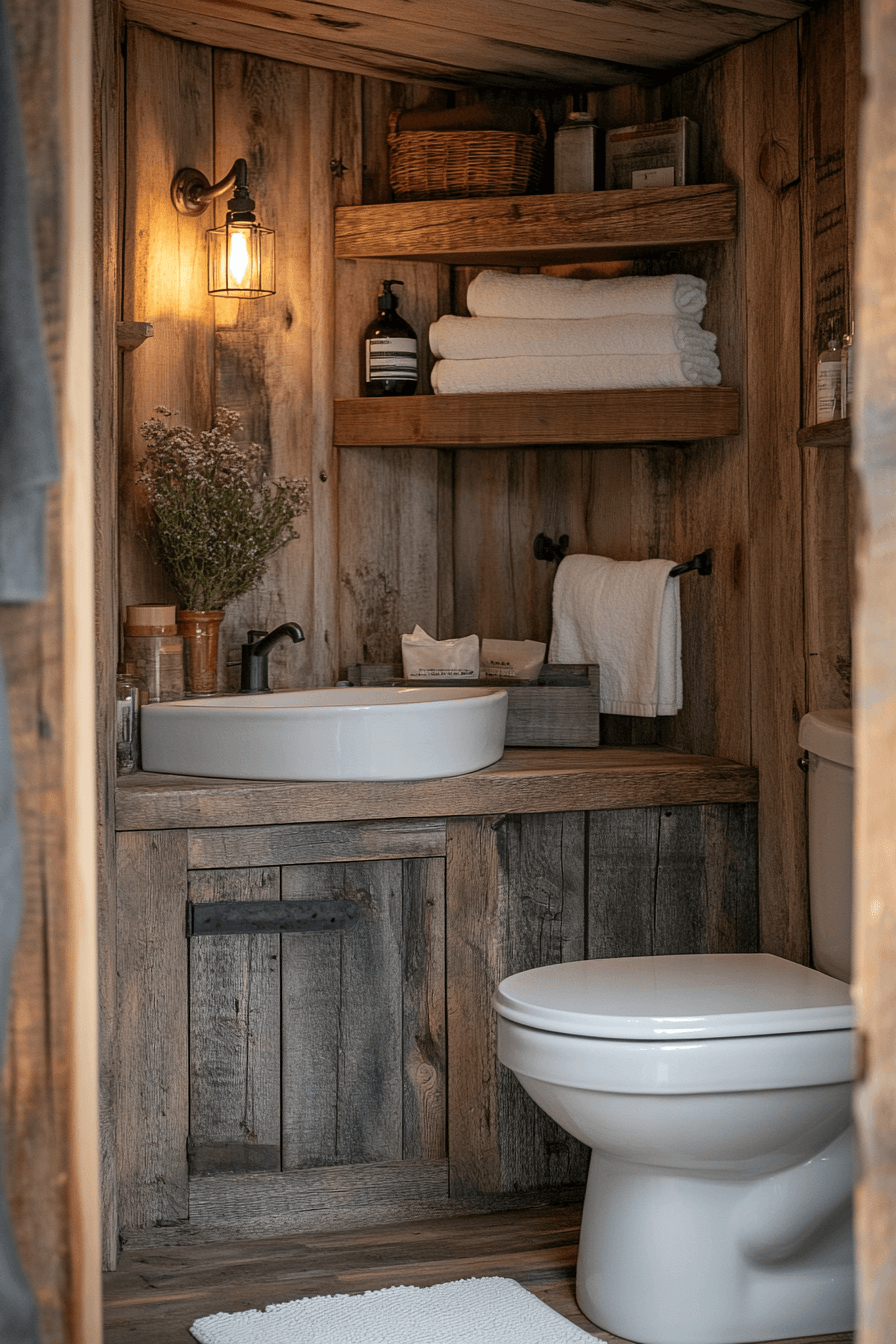 cabin bathroom