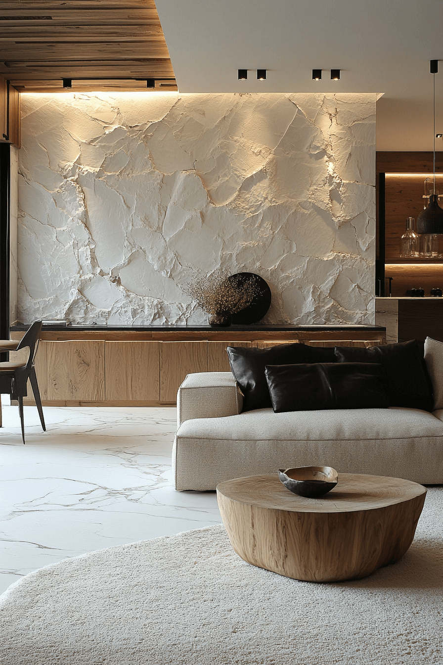 stone wall interior
