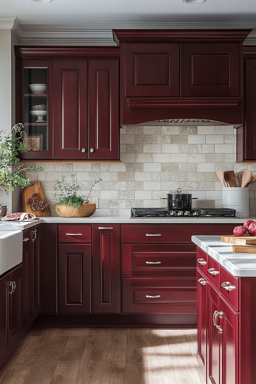 Cherry Kitchen Cabinets