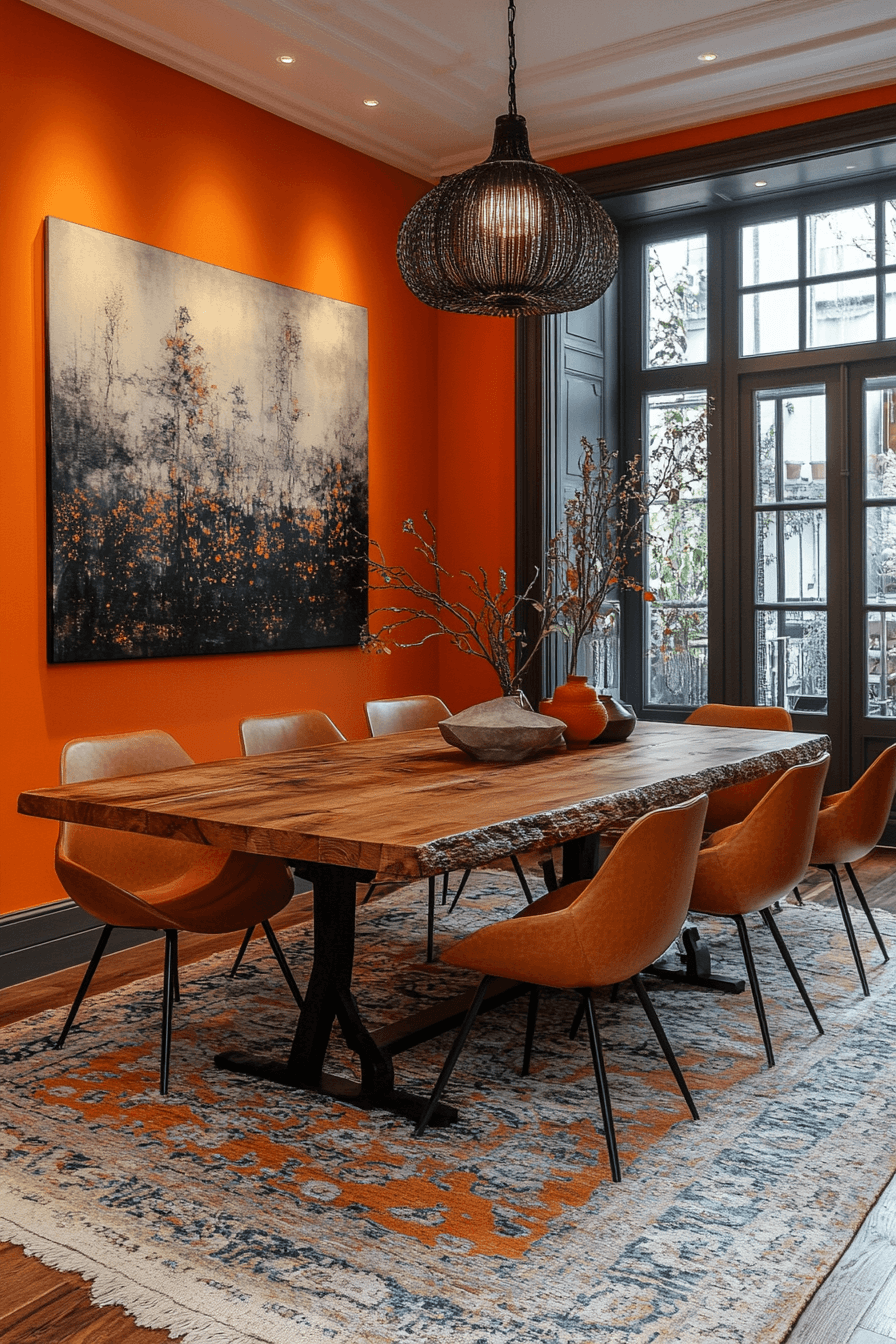 modern victorian dining room