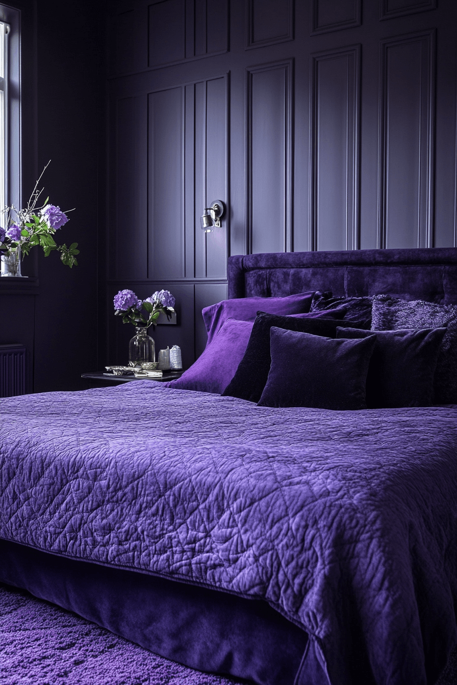 minimalistic bedroom ideas dark