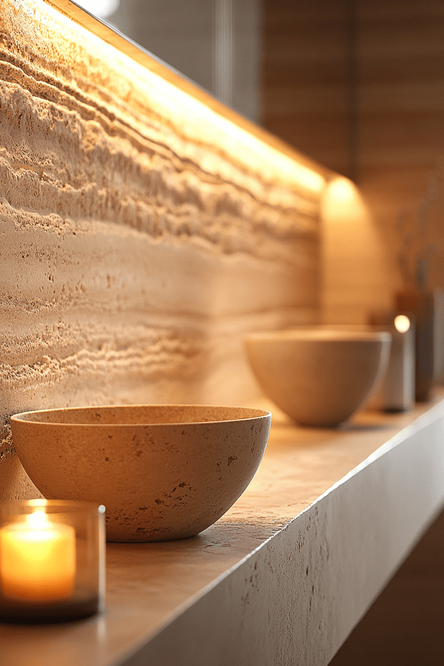 stone wall interior