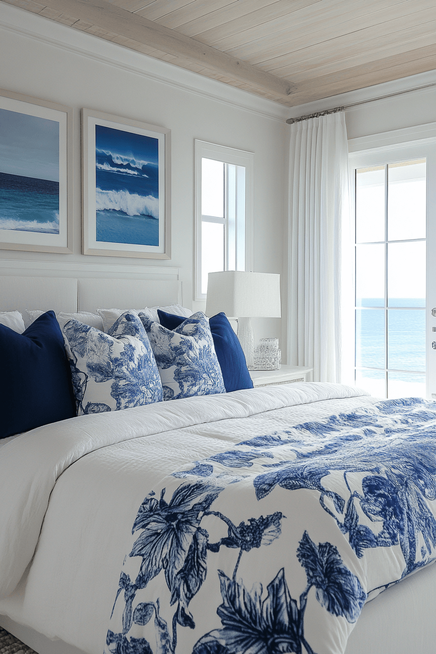 coastal cottage bedroom