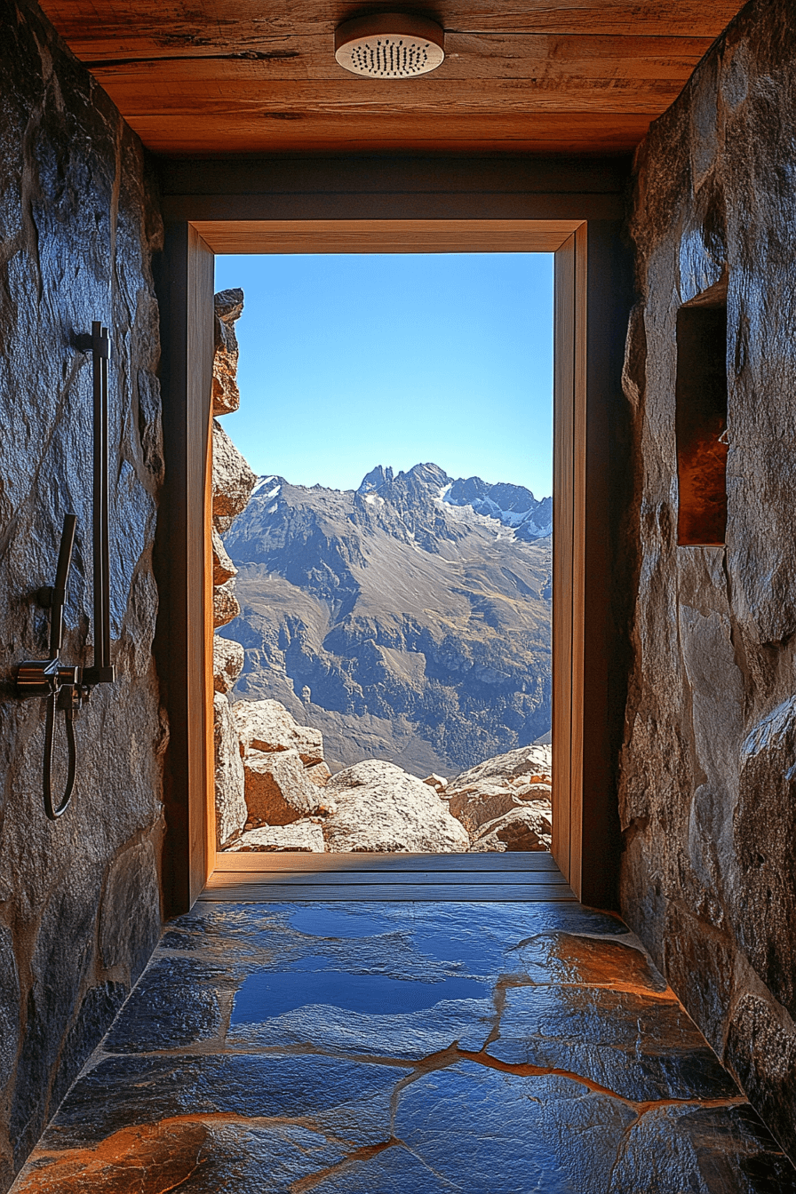 cabin bathroom