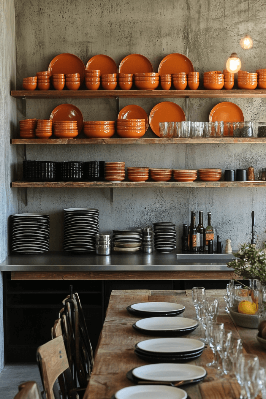 old cabin interior kitchen