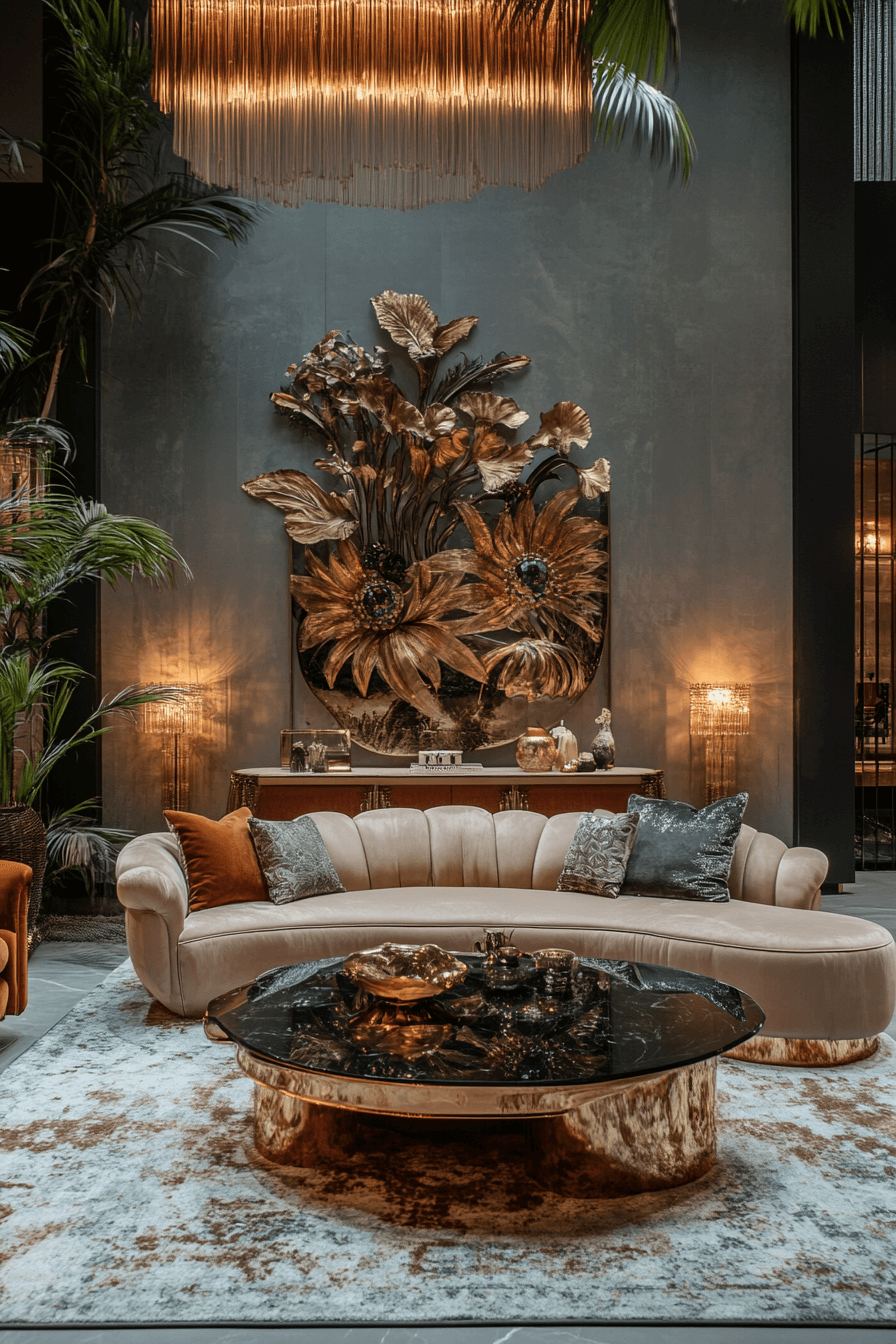 modern vintage interior