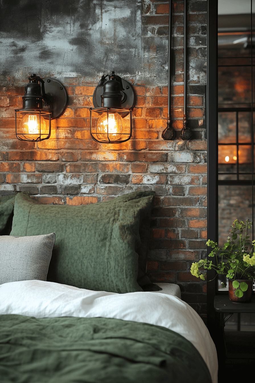 industrial bedroom design