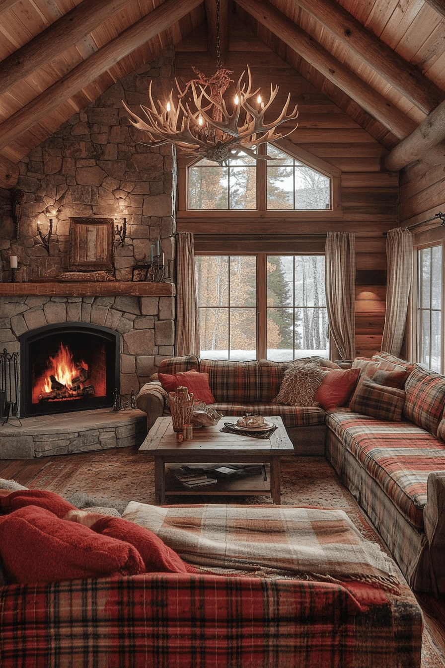 cabin living room