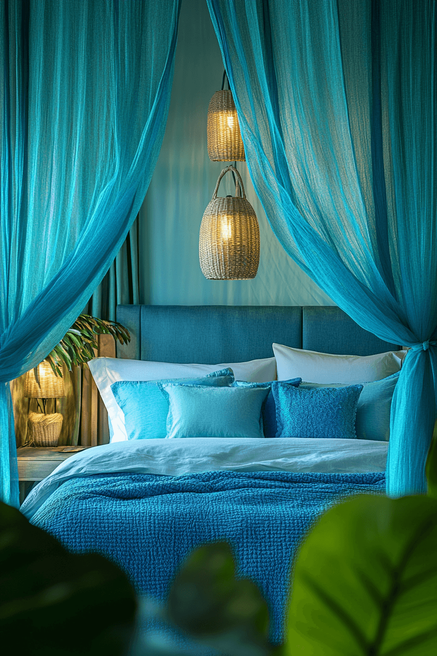 tropical bedrooms