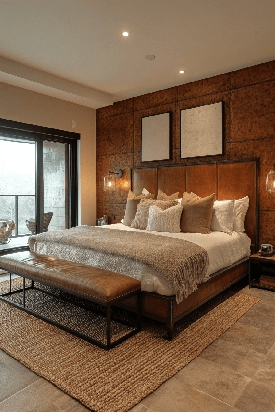 industrial bedroom design