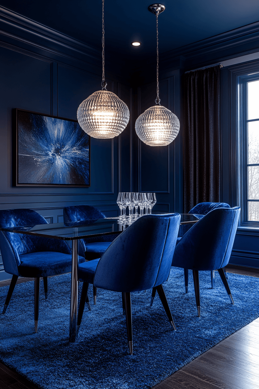 modern victorian dining room