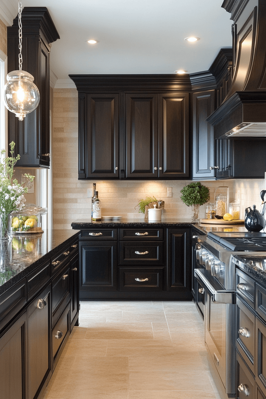 Walnut Kitchen Cabinets