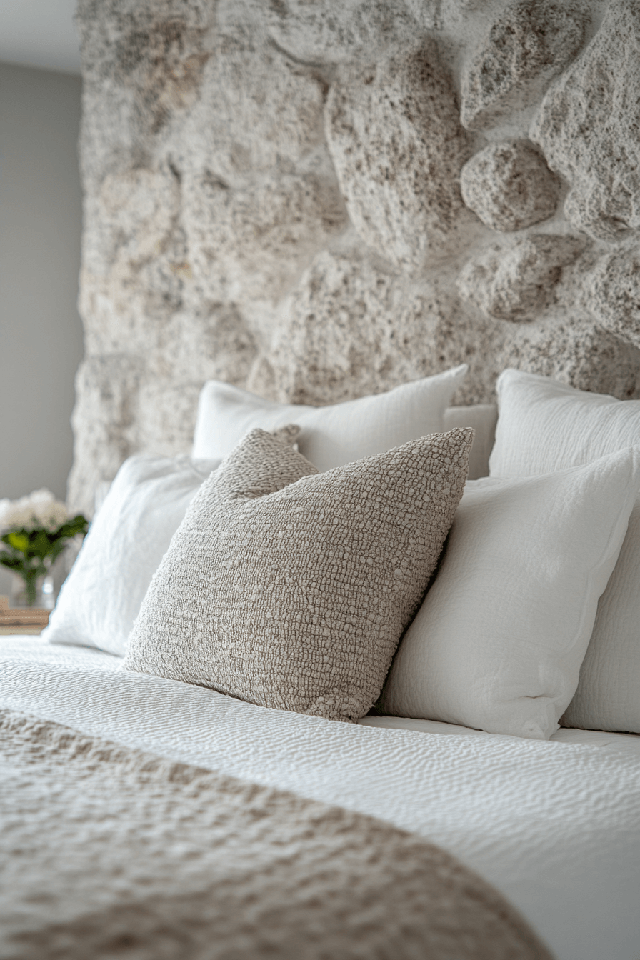 Stone Wall Bedroom