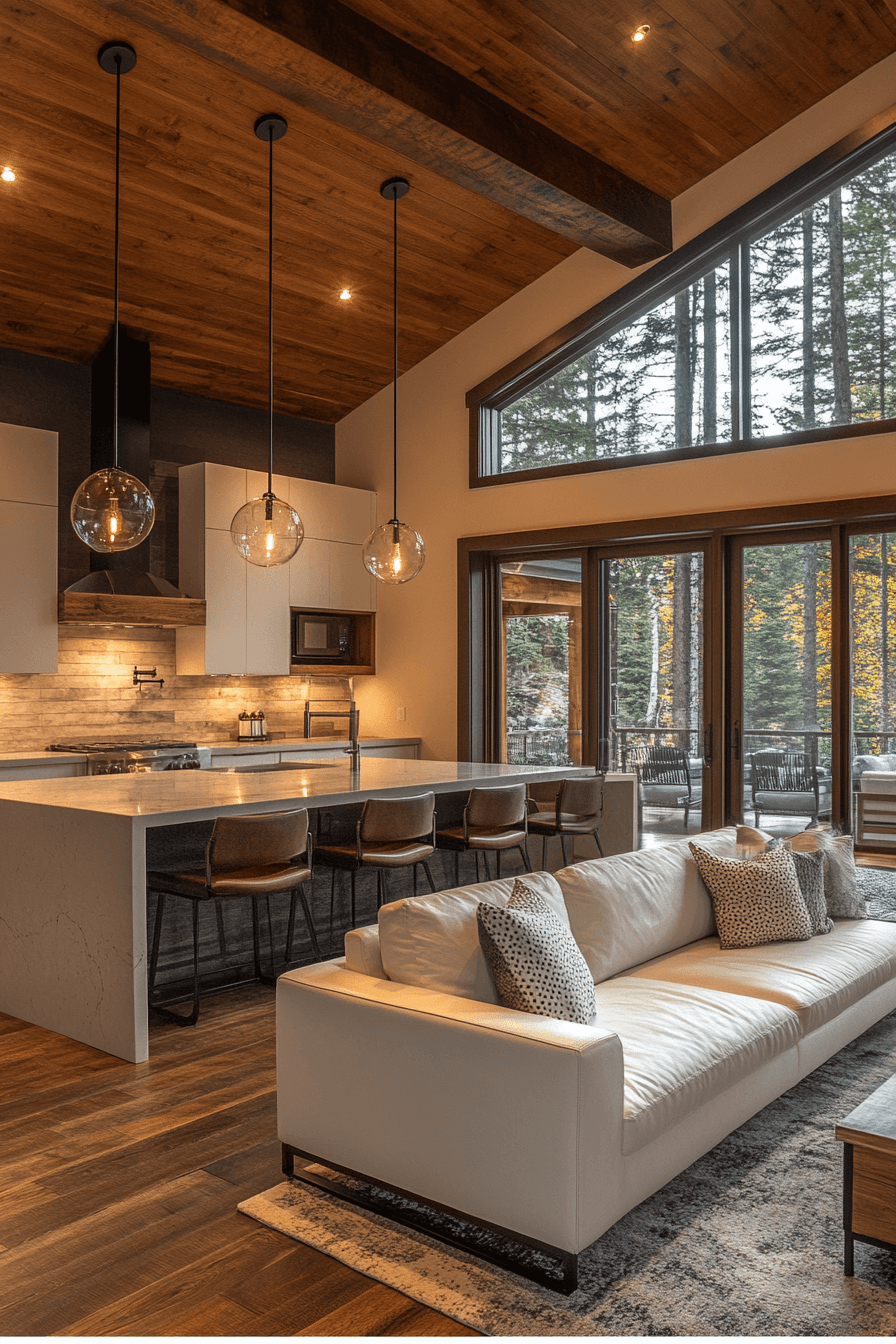 cabin living room