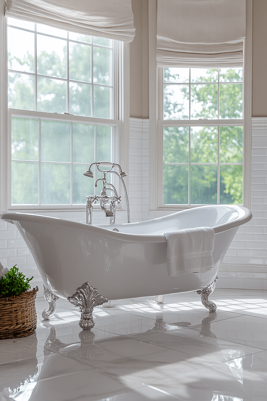 modern victorian bathroom