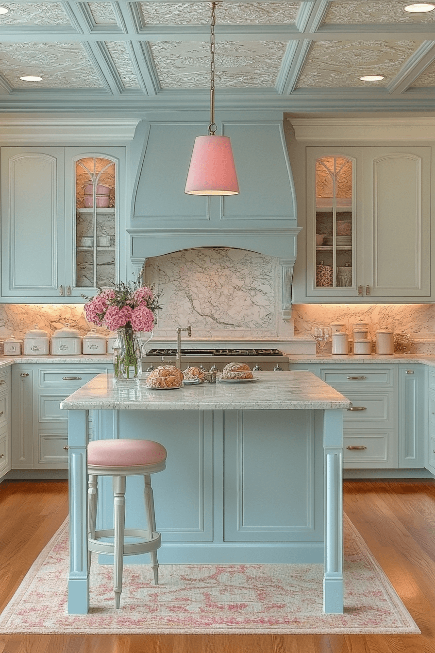 modern vintage kitchen