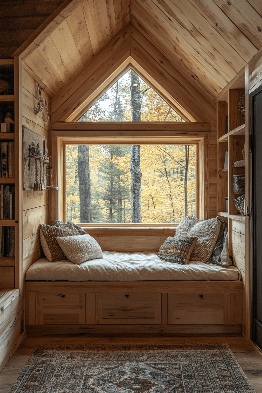 old cabin interior