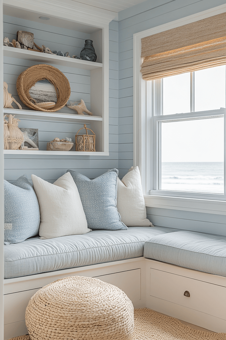 coastal cottage living room