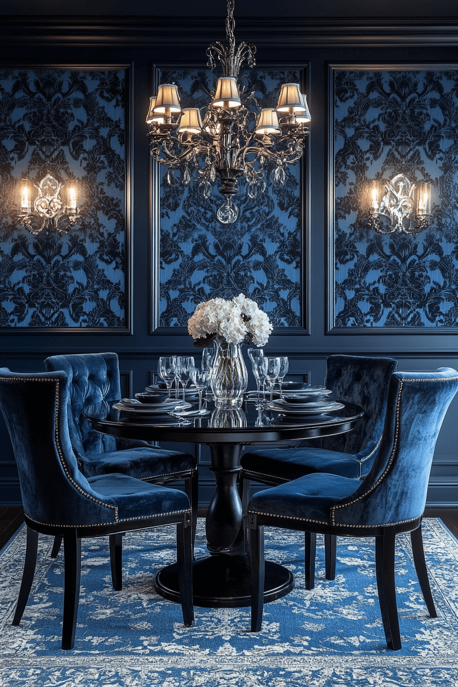 modern victorian dining room