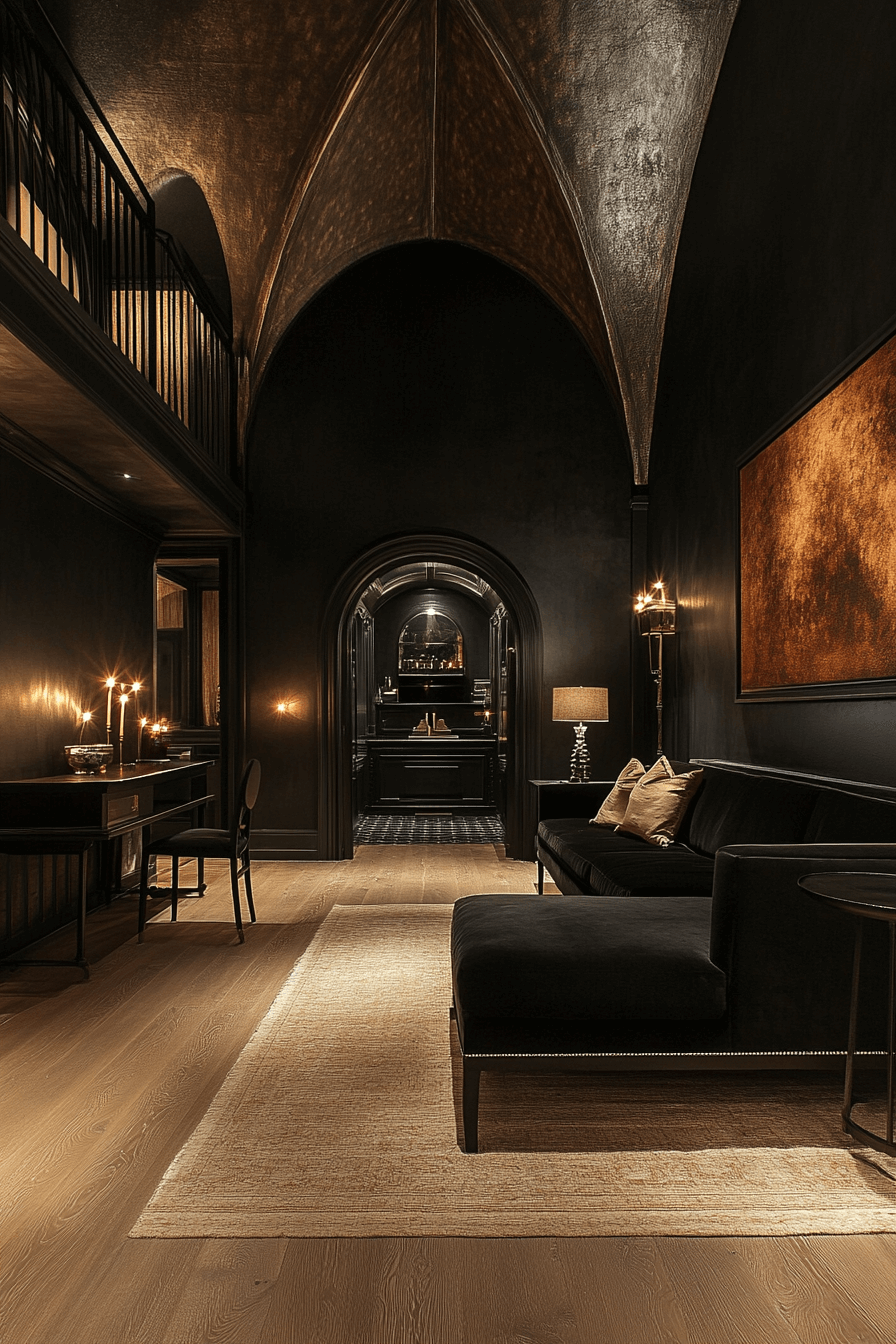 modern vintage interior
