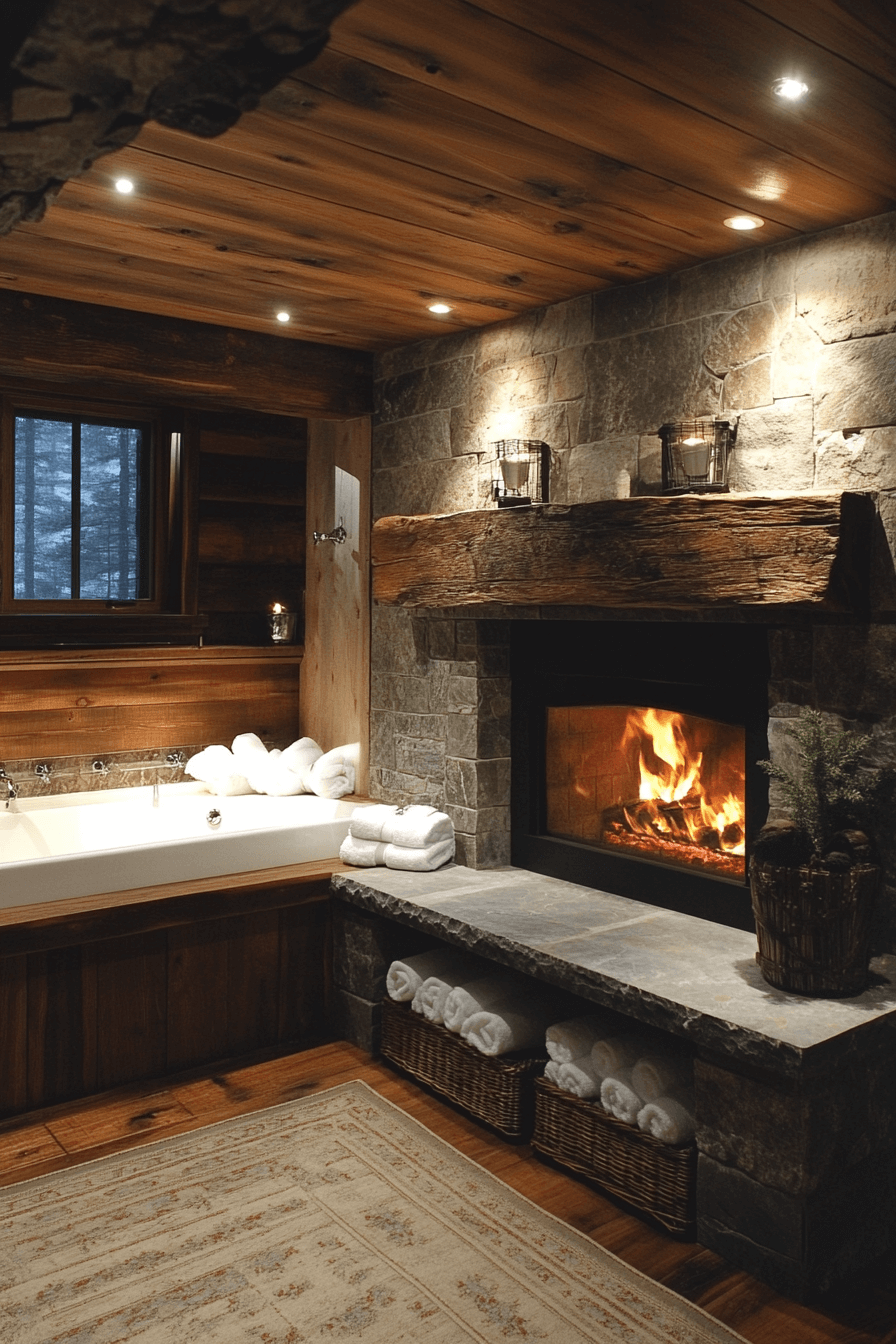 cabin bathroom