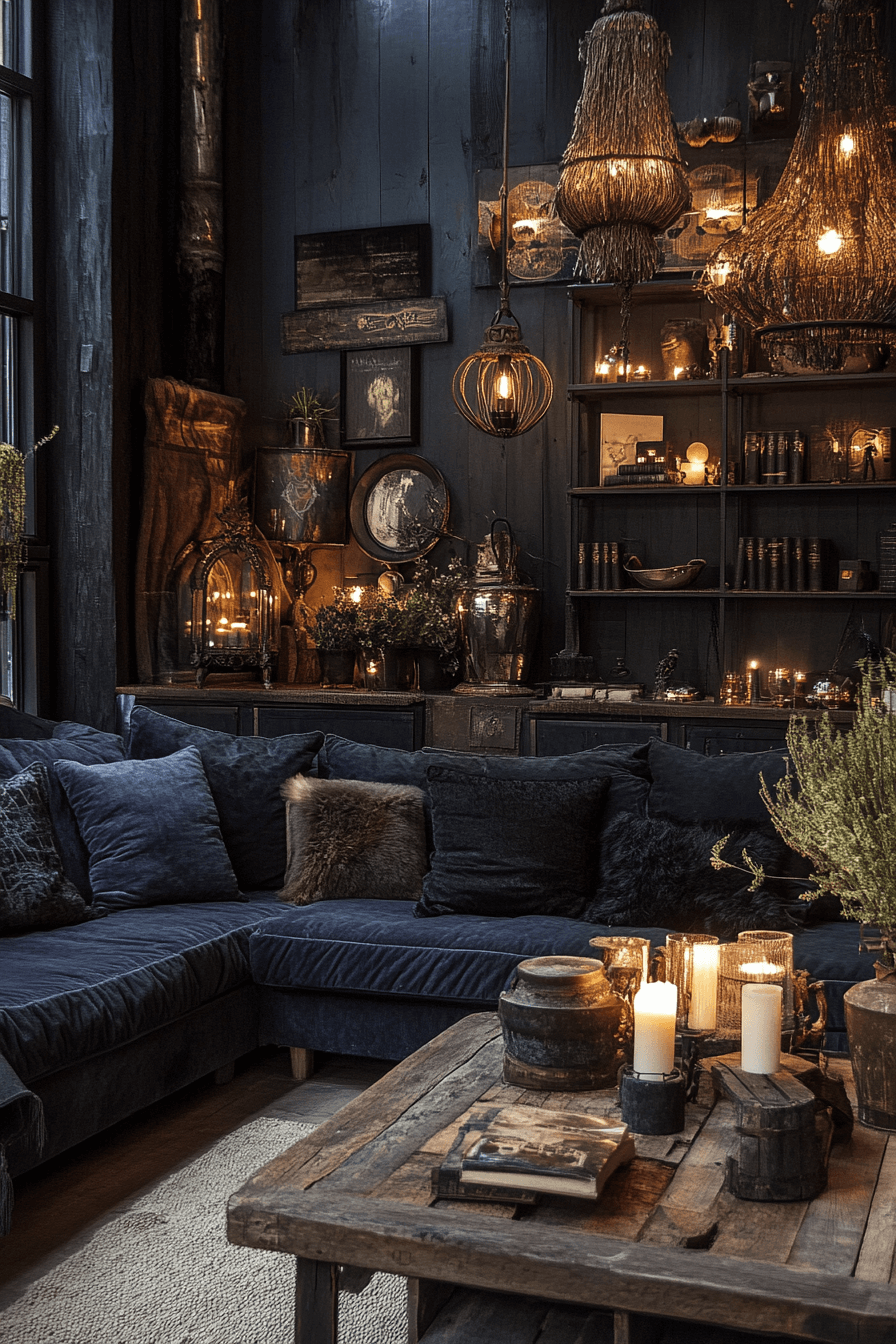cabin living room